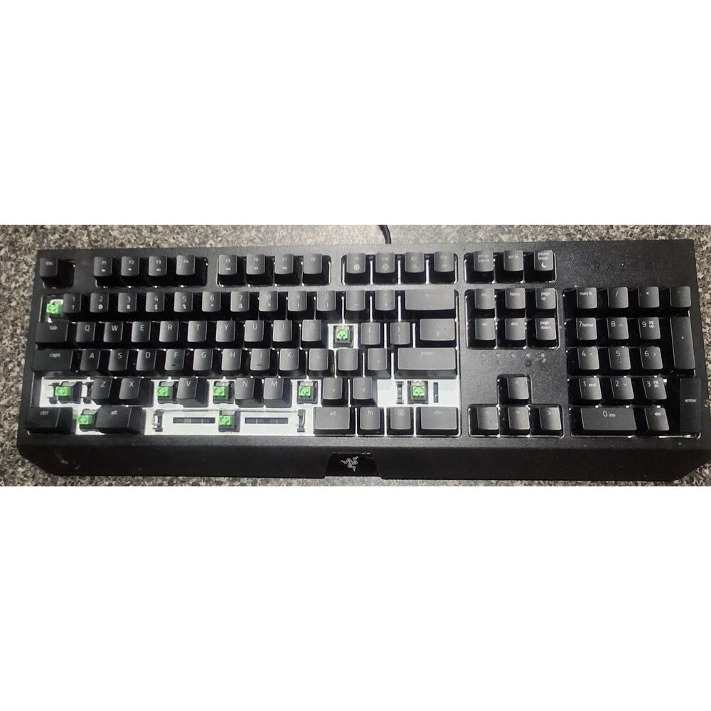 Razer BlackWidow Mechanical Gaming Keyboard Wired USB Black QWERTY RZ03-0286